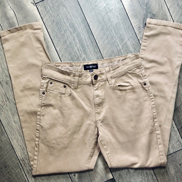 WT02 khaki straight leg men’s pants 32x32 EUC - Picture 8 of 8